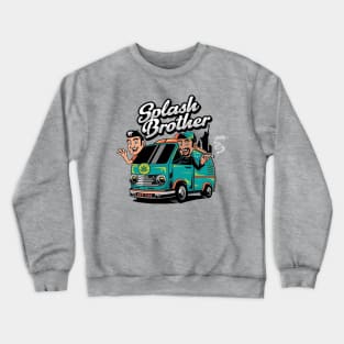 splash brother podcast Crewneck Sweatshirt